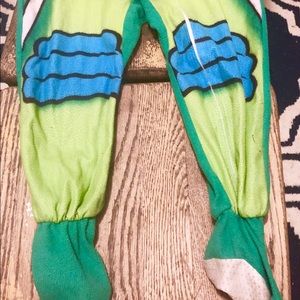 Nickelodeon Pajamas - 3T Ninja Turtle Leonardo Fleece Onesie PJ Nickelodeon Pajamas - 3T Ninja Turtle Leonardo Fleece Onesie PJ